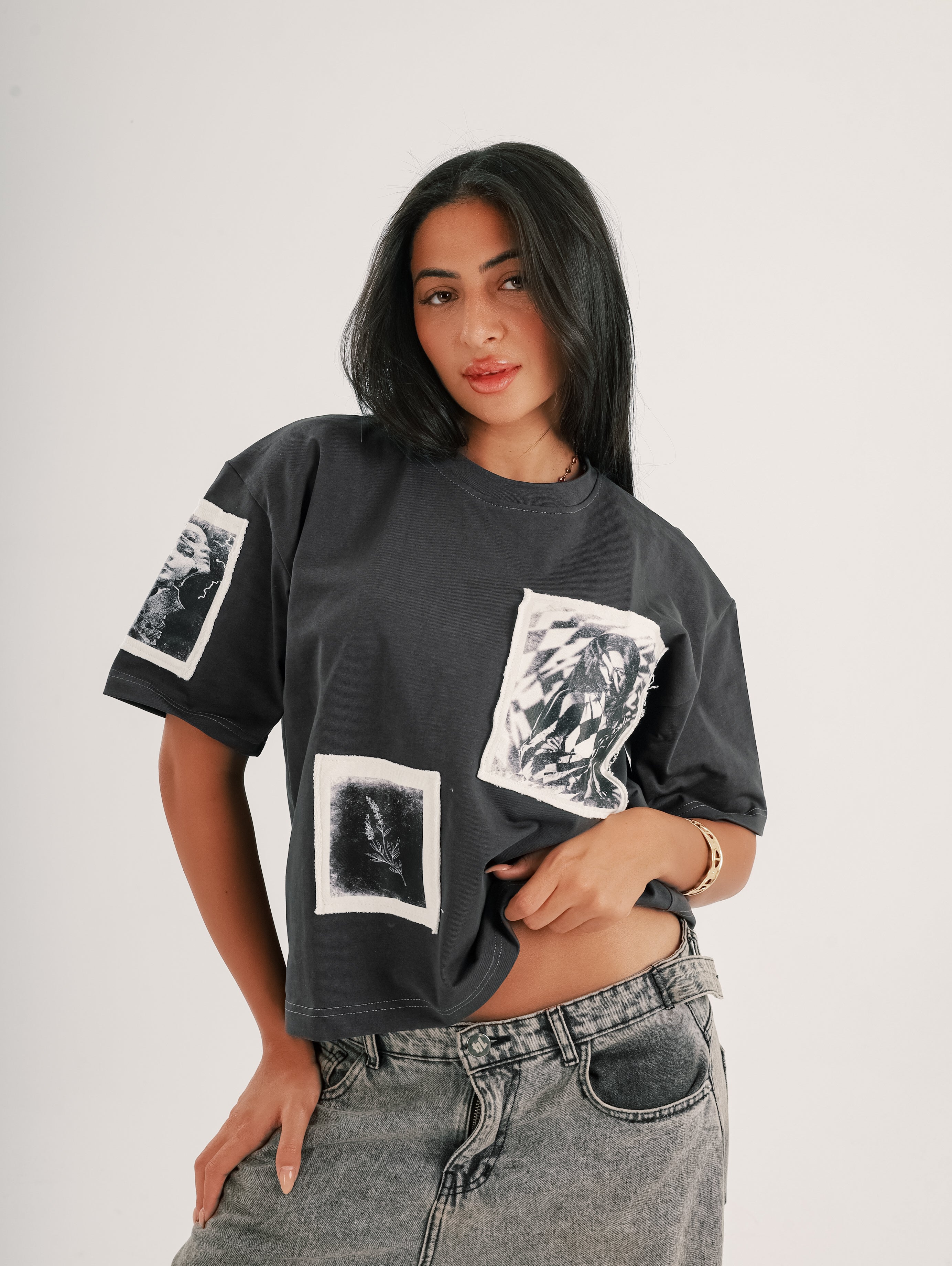 Oversized Patch Tee – Rebel Frames