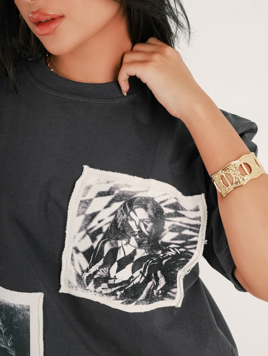 Oversized Patch Tee – Rebel Frames