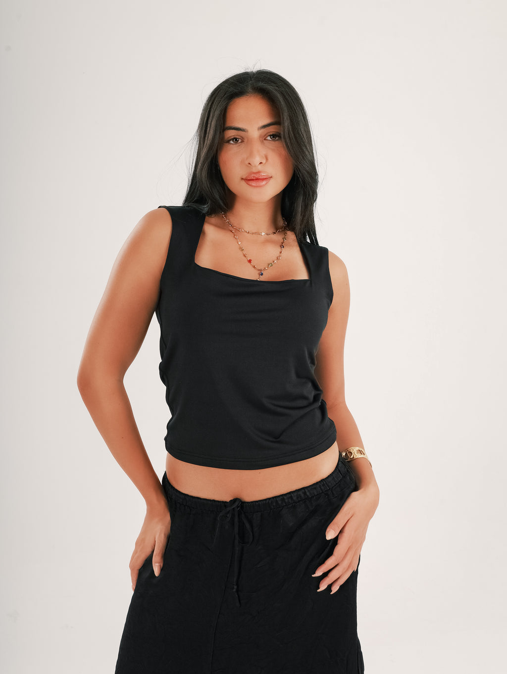 Square Neck Tank Top