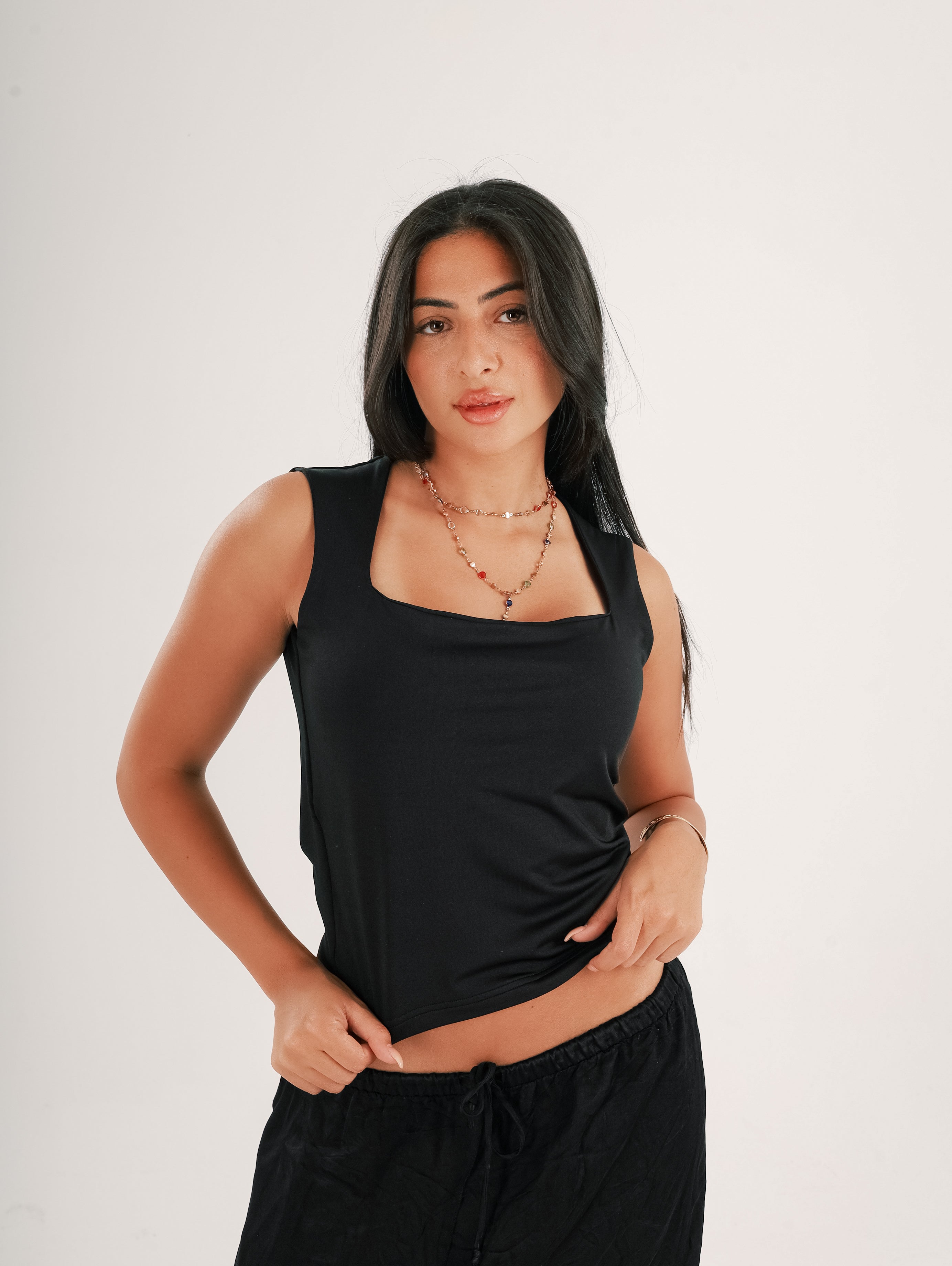 Square Neck Tank Top