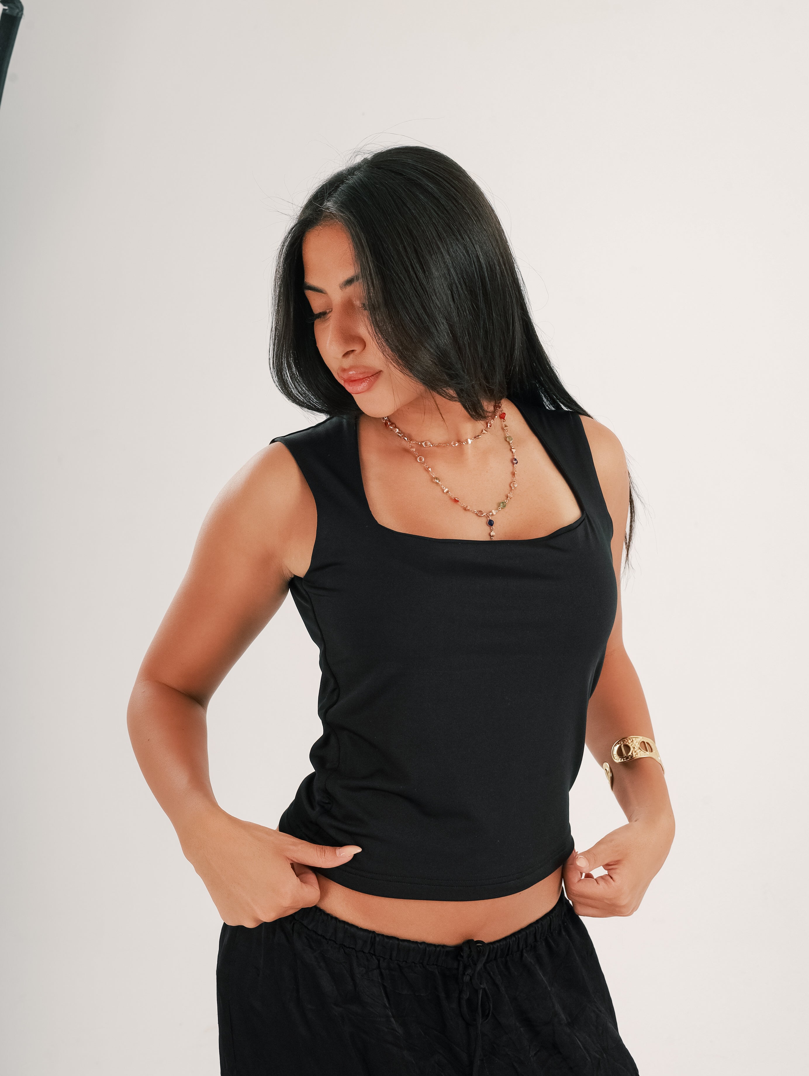 Square Neck Tank Top